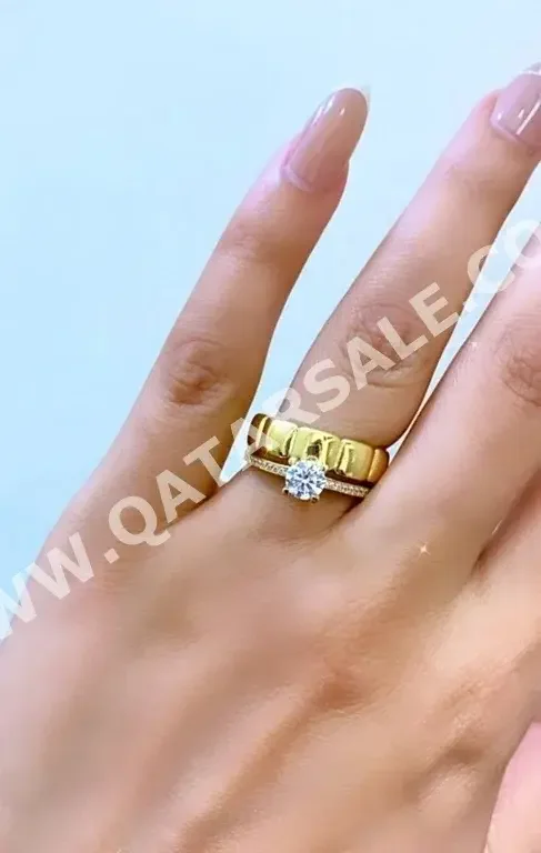 Gold Ring  Italy  Woman  By Item ( Designers )  Yellow Gold  18k