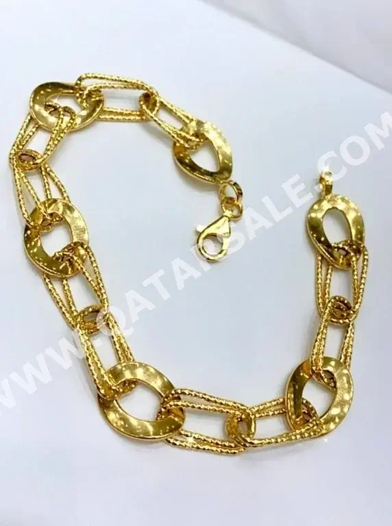 Gold Bracelet  Italy  Woman  By Item ( Designers )  Yellow Gold  18k