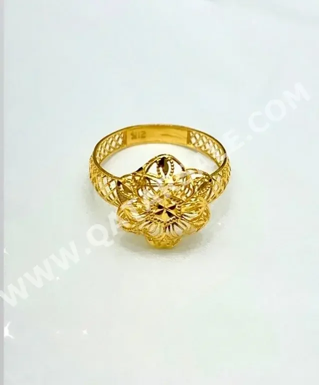 Gold Ring  Turkey  Woman  By Item ( Designers )  Yellow Gold  21k