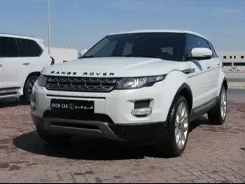 Land Rover  Evoque  2012  Automatic  122,000 Km  4 Cylinder  Four Wheel Drive (4WD)  SUV  White  With Warranty