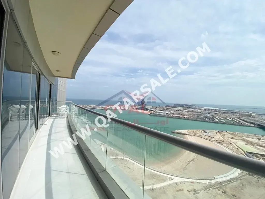 Labour Camp 2 Bedrooms  Apartment  For Rent  in Lusail -  Waterfront Residential  Fully Furnished