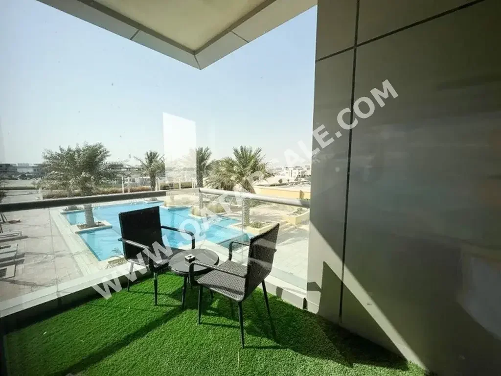 Labour Camp 1 Bedrooms  Apartment  For Rent  in Lusail -  Waterfront Residential  Fully Furnished