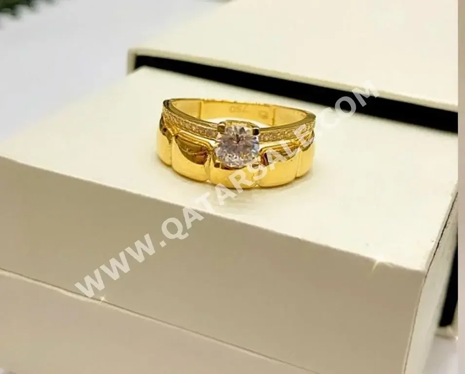 Gold Ring  Italy  Woman  By Item ( Designers )  Yellow Gold  18k