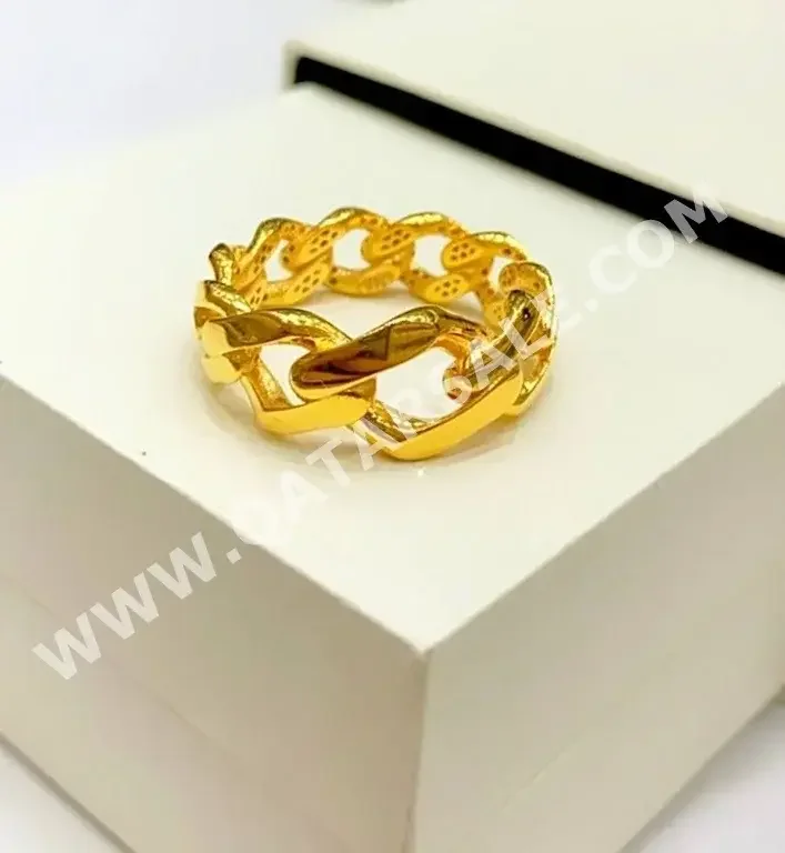 Gold Ring  Turkey  Woman  By Item ( Designers )  Yellow Gold  21k