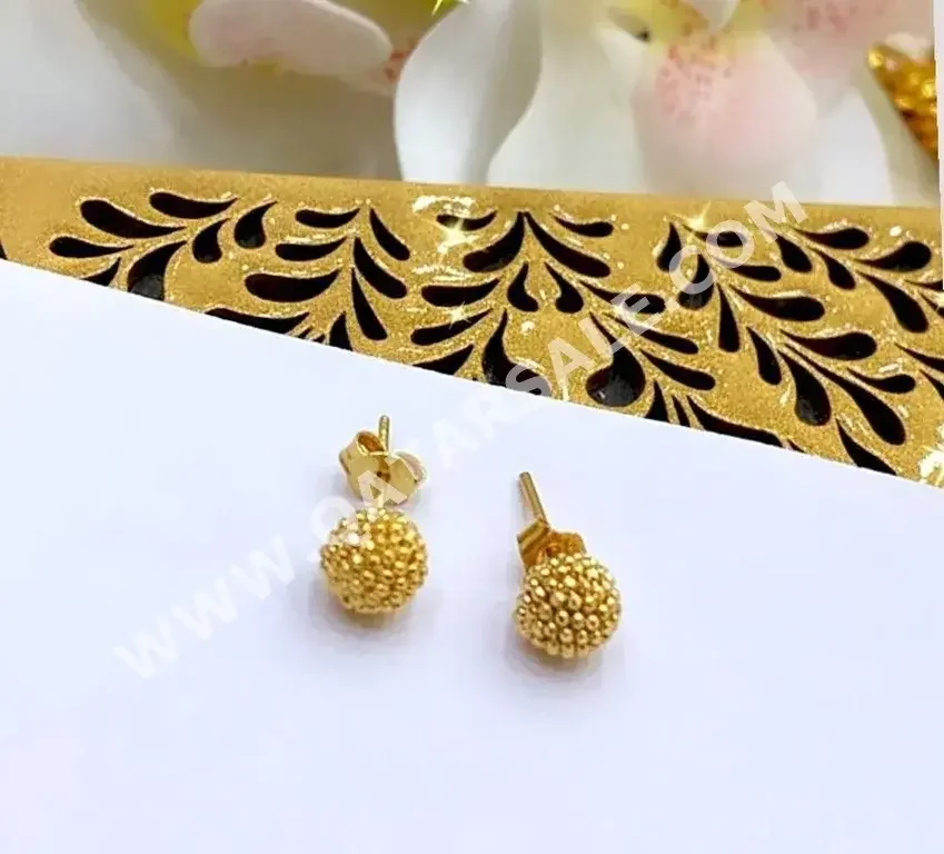 Gold Earring  Italy  Woman  By Item ( Designers )  Yellow Gold  18k