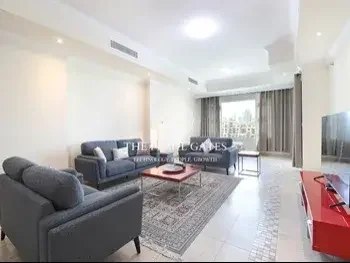 1 Bedrooms  Apartment  For Rent  in Doha -  The Pearl  Fully Furnished