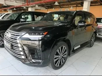 Lexus  LX  600 Luxury  2023  Automatic  0 Km  6 Cylinder  Four Wheel Drive (4WD)  SUV  Black  With Warranty