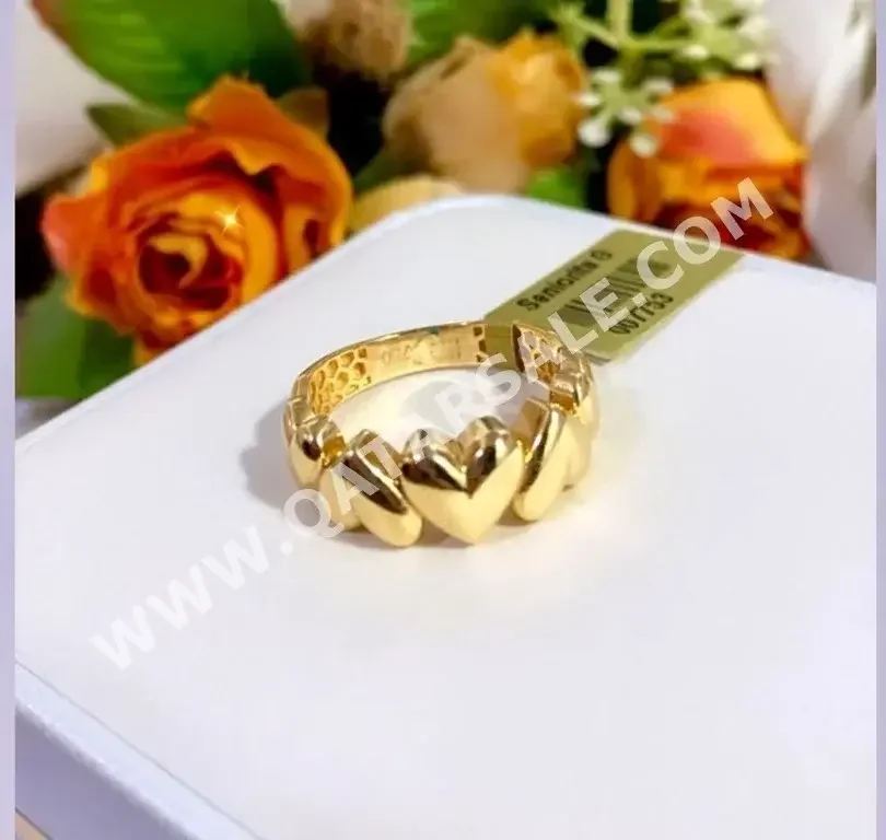 Gold Ring  Italy  Woman  By Item ( Designers )  Yellow Gold  18k