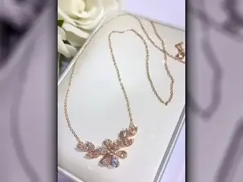 Gold Necklace  Italy  Woman  By Item ( Designers )  Rose Gold  18k