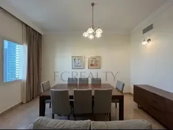 3 Bedrooms  Apartment  For Rent  in Doha -  West Bay  Fully Furnished