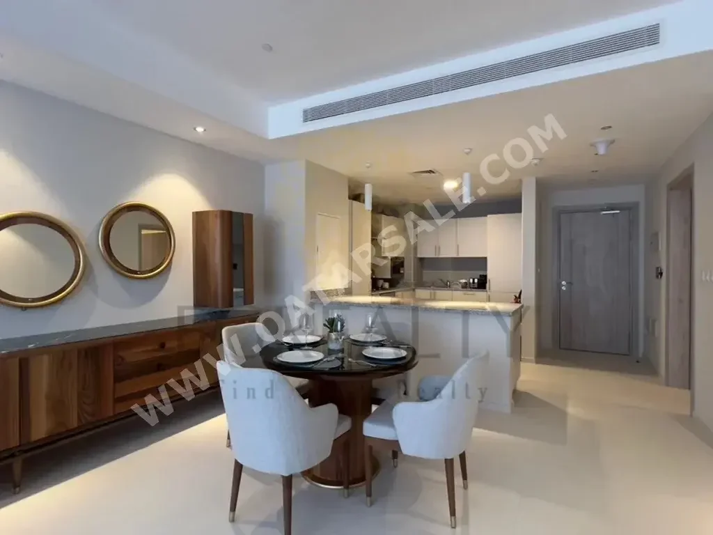 1 Bedrooms  Apartment  For Rent  in Lusail -  Marina District  Fully Furnished