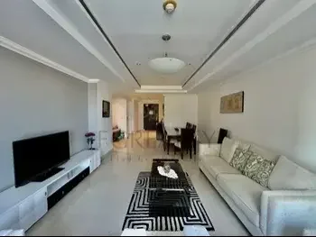 2 Bedrooms  Apartment  For Rent  in Doha -  The Pearl  Fully Furnished