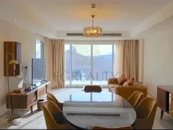 2 Bedrooms  Apartment  For Rent  in Lusail -  Entertainment City  Fully Furnished