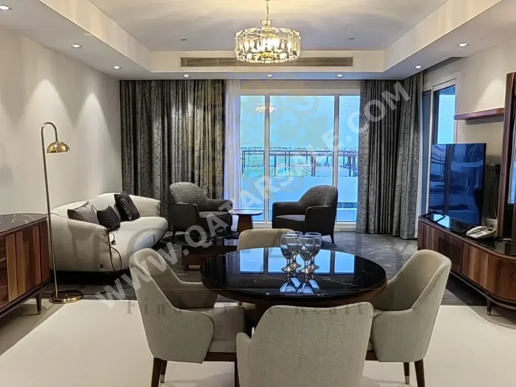 1 Bedrooms  Apartment  For Rent  in Lusail -  Entertainment City  Fully Furnished