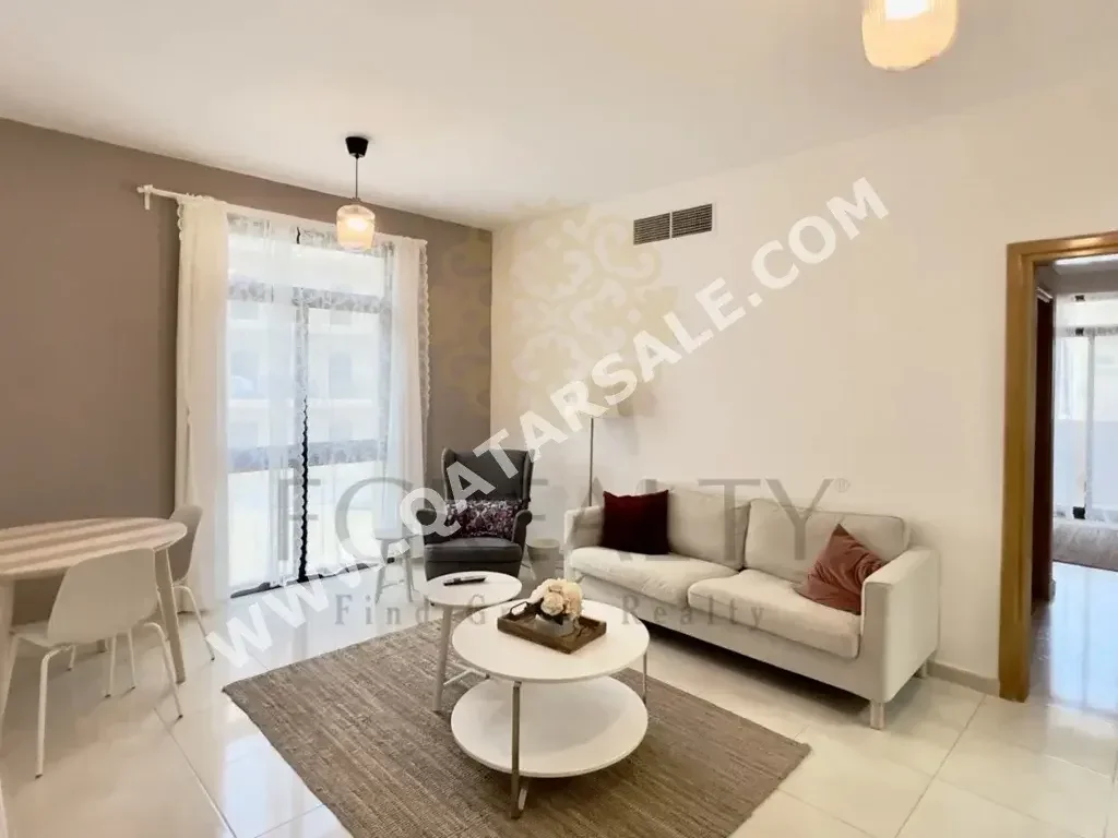 1 Bedrooms  Apartment  For Rent  in Lusail -  Fox Hills  Fully Furnished