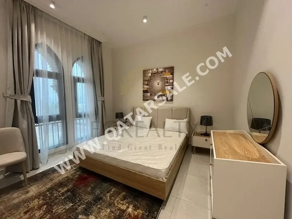 1 Bedrooms  Apartment  For Rent  in Lusail -  Fox Hills  Fully Furnished