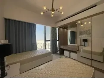 3 Bedrooms  Apartment  For Rent  in Lusail -  Fox Hills  Fully Furnished