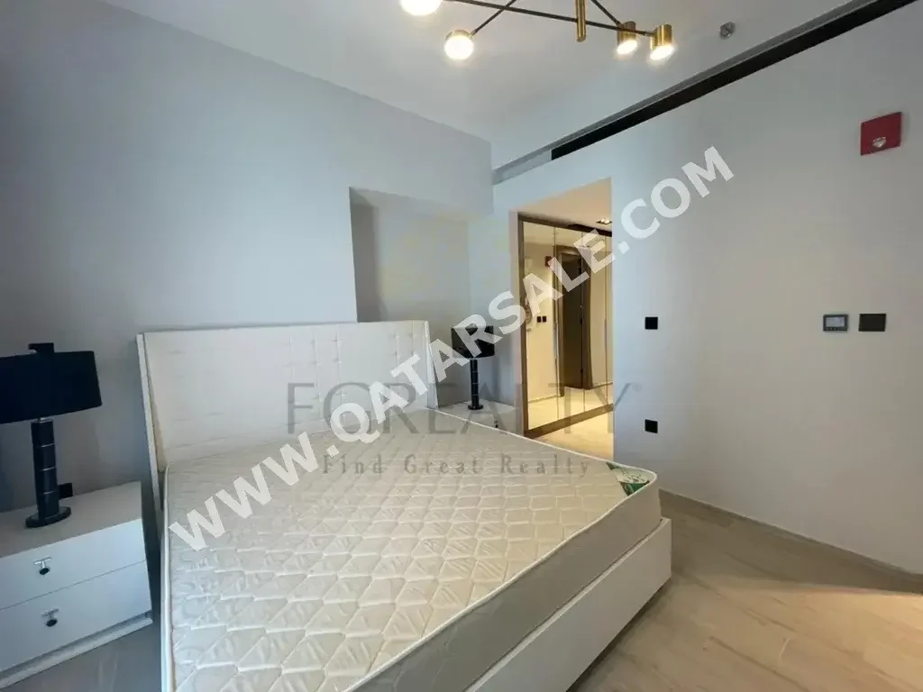 1 Bedrooms  Apartment  For Rent  in Lusail -  Fox Hills  Fully Furnished