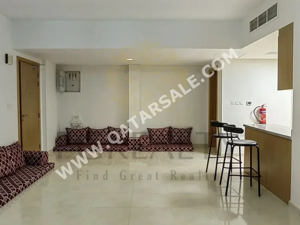 2 Bedrooms  Apartment  For Rent  in Lusail -  Fox Hills  Not Furnished