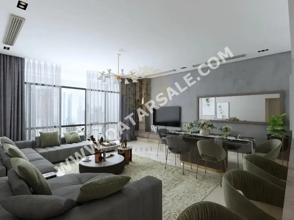 1 Bedrooms  Apartment  For Sale  in Lusail -  Al Erkyah  Fully Furnished