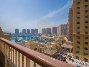 1 Bedrooms  Apartment  For Rent  in Doha -  The Pearl  Fully Furnished