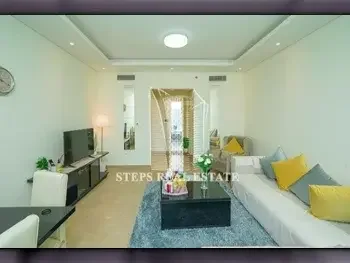 2 Bedrooms  Apartment  For Rent  in Lusail -  Al Erkyah  Fully Furnished